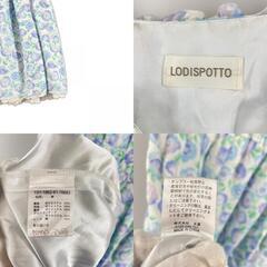 美品 LODISPOTTO ロディスポット 花柄・ボタニカル 春夏 SS ワンピース ポリエステル ブルー レディース M【古着】【中古】の画像