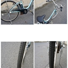  {受付中}🔴⭐️超特価⭐🔴電動自転車 ブリヂストン 26インチ アシスト 1人乗り 091308の画像