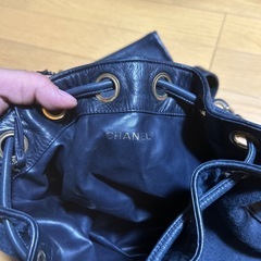 CHANEL巾着バックの画像