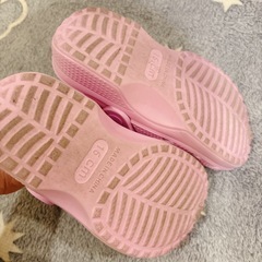 うさぎのサンダル　16cm ピンクの画像