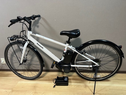美品✨ パナソニック電動自転車、バッテリー8.0Ah 2023年に新品購入、外観もきれいです。
