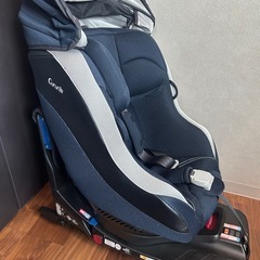 人気◆アプリカ　クルリラ◆チャイルドシート【ISOFIX】新生児用シート付きの画像