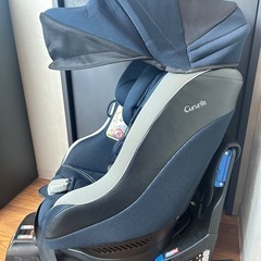 人気◆アプリカ　クルリラ◆チャイルドシート【ISOFIX】新生児用シート付きの画像