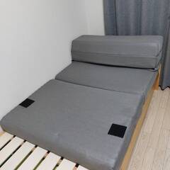 ソファになるマットレス　セミダブル(レヴィン4 SD M2203)の画像