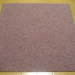 日本製タイルカーペット厚み6.5㎜・1枚２１０円・在庫９００枚（...