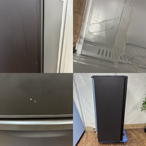 I418 ? ジモティー限定価格！ Panasonic 冷蔵庫 (168L) ⭐ 動作確認済 ⭐ クリーニング済