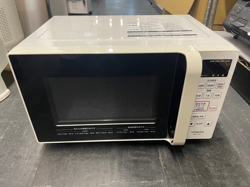 【中古】¥5,000 日立　電子レンジ　2020年製【II179】