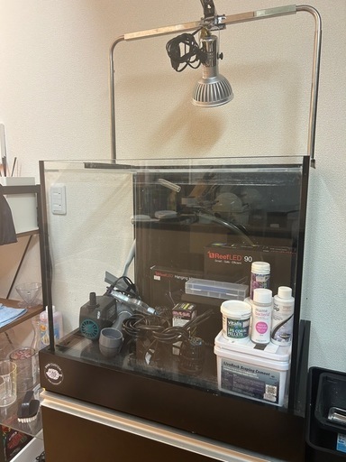 オーバーフロー60㎝水槽　最安