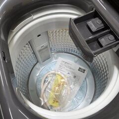 J8621【リユースのサカイ柏店】 ★6ヶ月保証付★ Haier ハイアール 全自動洗濯機 JW-U55LK ブラック 5.5kg洗濯機 2023年製　動作確認、クリーニング済みの画像