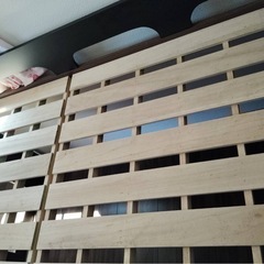 ✨激安価格✨ロフトベッド‼️配送無料サービス可能‼️シングルサイズ 子供部屋等 ロータイプ の画像