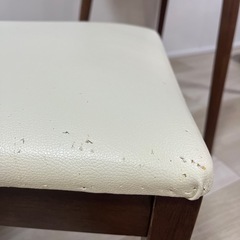 【10月6日処分予定】ダイニングチェア　2脚の画像