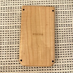 Hacoa木製 電卓【取引中】の画像