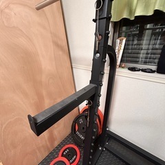 ハーフラック、200cm バーベルのセット！　ハーフラック単品は9000円！の画像