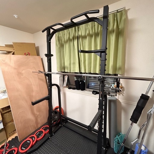 ハーフラック、200cmバーベルのセット販売！　ハーフラック単品なら9000円！ アウトレット ハーフラック、200cm バーベルのセット！ ハーフラック