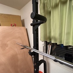 ハーフラック、200cm バーベルのセット！　ハーフラック単品は9000円！の画像