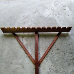 トンボ　レーキ　手作りの画像