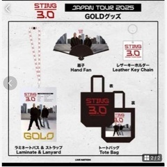 STINGGOLD席特典非売品‼️の画像