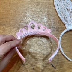 カチューシャ　うさぎ耳　プリンセス　てぃあらの画像
