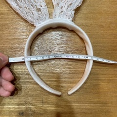 カチューシャ　うさぎ耳　プリンセス　てぃあらの画像
