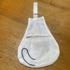 ねこ　小物入れ　メッシュポーチ　洗濯　ふろの画像