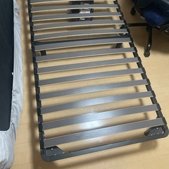 ニトリ シングルベッド マットレス付きの画像