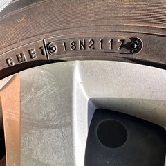 13インチホイール145/80r13みぞあり溝ありふゆ冬タイヤ付きの画像