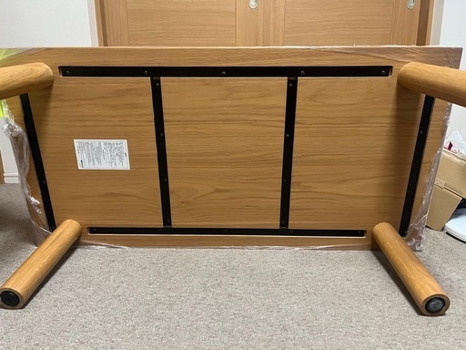 値下げしました。無印良品　ローテーブル　オーク材