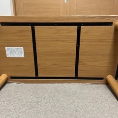 無印良品　ローテーブル　オーク材の画像