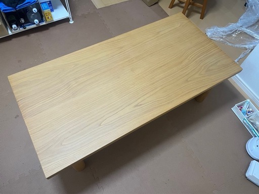 値下げしました。無印良品　ローテーブル　オーク材