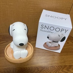未使用　スヌーピー素焼き加湿器