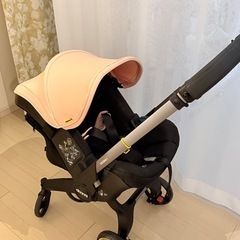 Doona i インファントカーシート＆ストローラー/サクラピンク　4ヶ月使用の画像