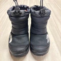 THE NORTH FACE  ヌプシブーティスノーブーツ 14cm ブラックの画像