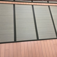 畳マット2つ　たたみマットレス　プレイマットの画像