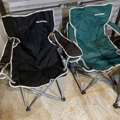キャンプ椅子　アウトドアチェア　３脚　　中古品