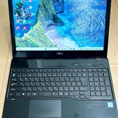 富士通 ノートPC Corei7 16GB 1TB 新品SSD Office2024 Windows11 マイクロンの画像