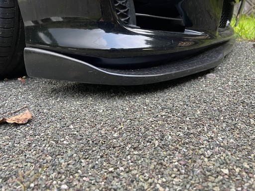 クラウン　フロントリップスポイラー