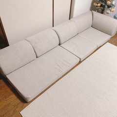 (お譲り確定]　ローソファー・ソファーの画像
