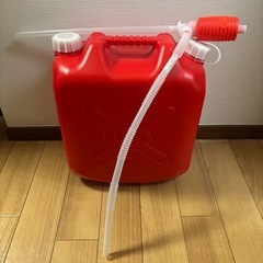 灯油ポリタンク&サイフォンポンプ