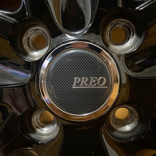 PREOの14インチホイールのみ４本セット美品