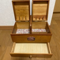 裁縫箱の画像