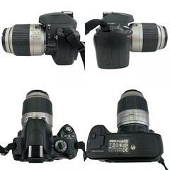 186000 現状品 Nikon ニコン デジタル一眼レフ D40  NKR-D40 【レンズ】 DX AF-S NIKKOR 18-55mm 1:3.5-5.6G ED  ブラック [0000000001082]の画像