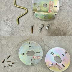 SNT988 岡山市 レトロ 松下電工 クリスタル シャンデリア 欧米風 応接間 豪華 吊り下げ 照明 電気 天井 壁付け照明 3点セット 難ありの画像
