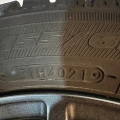 スタッドレスタイヤホイール付きの画像