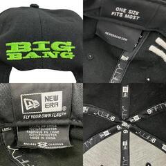 186001 現状品 NEW ERA ニューエラ キャップ 9FIFTY SNAPBACK ブラック BIG BANG コラボ ユニセックス [0000000001085]の画像