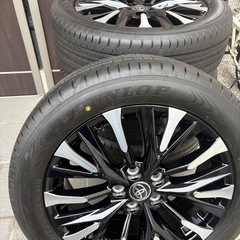 40系アルファード ヴェルファイア　エグゼクティブホイールタイヤセット　225/55/r19の画像