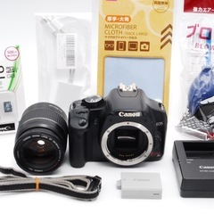 全国発送/スマホ転送⭐️canon eos kiss x2 初心者/すぐ使える/簡単本格撮影/付属品多数！ ◆ レンズつき！初心者にオススメ！！スマホ転送カードリーダー の画像