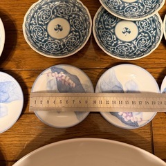 小皿各種+楕円大皿の画像