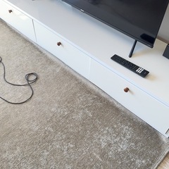 LOWYA テレビボード/ホワイトの画像