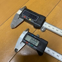 デジタルノギス未使用品2個の画像