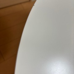 ダイニングテーブル　丸型ホワイト　の画像